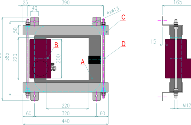 KTP 300 - jistící transformátor proudu